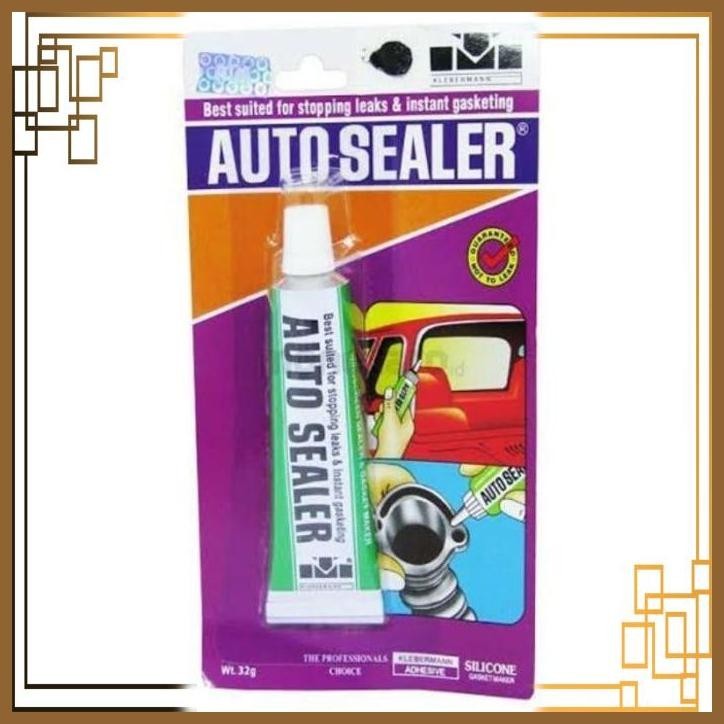 Jual [HLM] LEM AUTO SEALER KLEBERMANN / LEM SILIKON GASKET HITAM (32GR ...