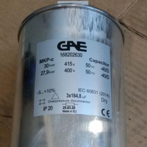 Jual Capacitor Kapasitor Bank Gae Kvar Phase V Hz Mkp C