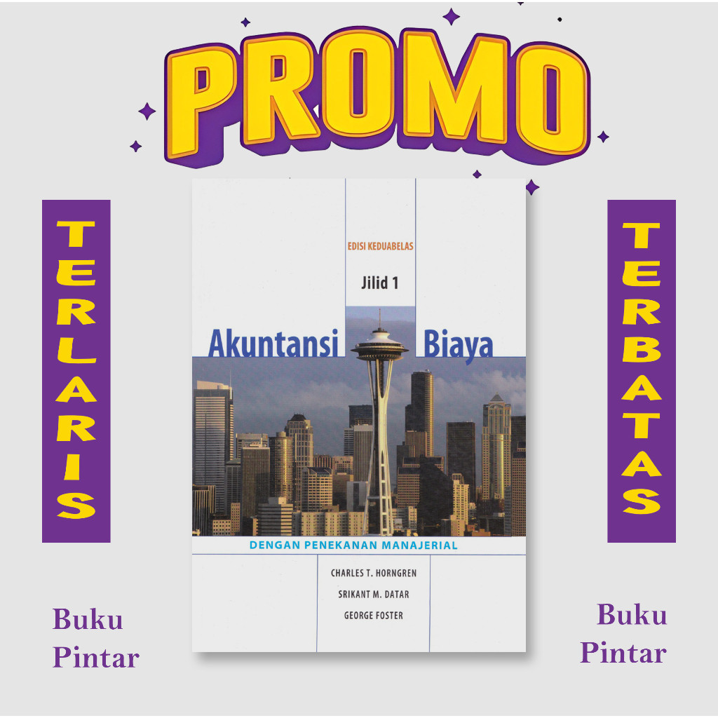 Jual AKUNTANSI BIAYA JILID 1 EDISI 12 BY CHARLES HORNGREN | Shopee ...