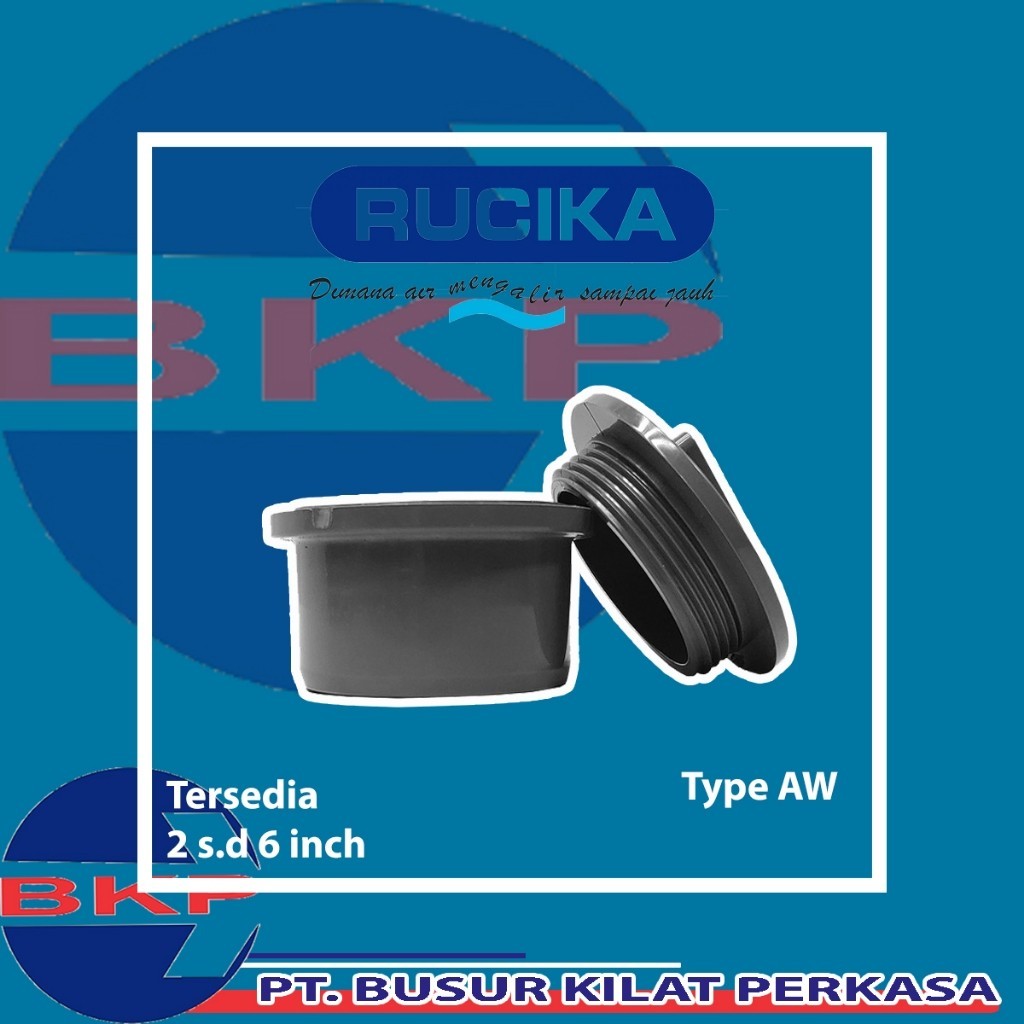 Jual Co / Clean Out 6 Inch Pvc Rucika / Sambungan Pipa | Shopee Indonesia