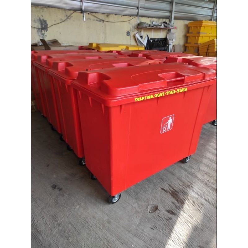 Jual TEMPAT SAMPAH BESAR/TONG SAMPAH BESAR/BAK SAMPAH BESAR 660 LITER ...