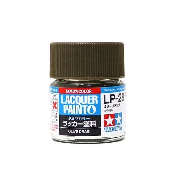 Jual TAMIYA LACQUER PAINT LP 28 - Olive Drab - 10ml - Cat Tamiya Mokit ...