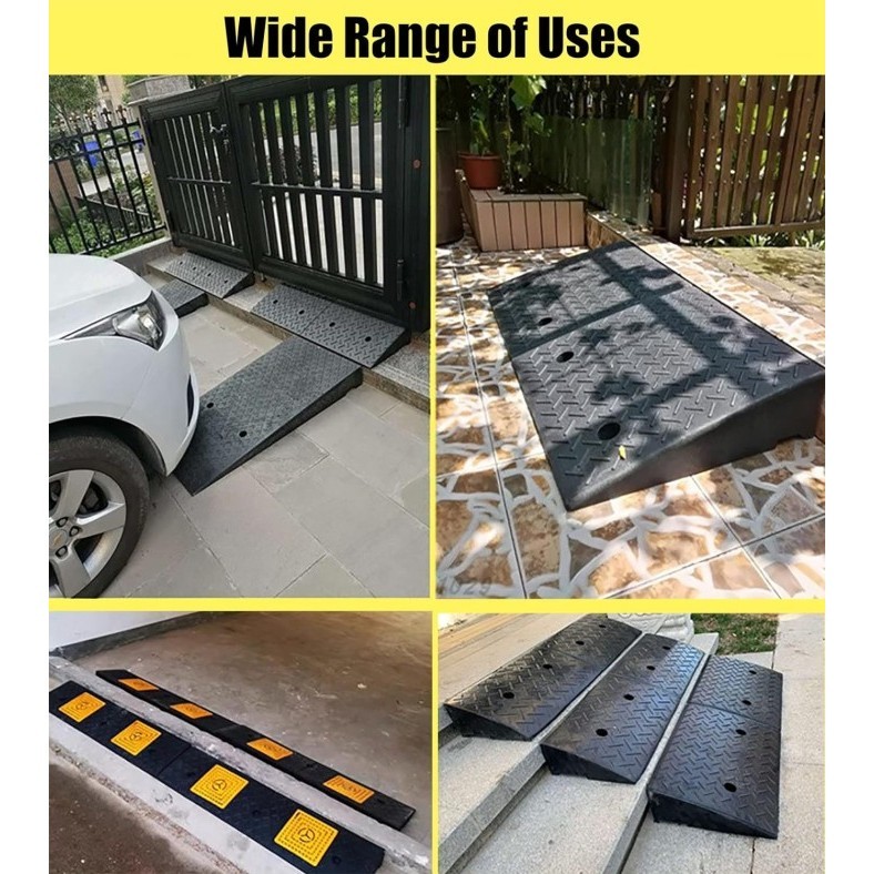 Jual Rubber Ramp Karet Tanjakan Alas Pijakan Miring mobil motor 48 cm ...