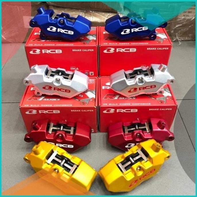 Jual Kaliper RCB R1 4 piston Universal Kanan Kiri Double Disc CBR Ninja ...
