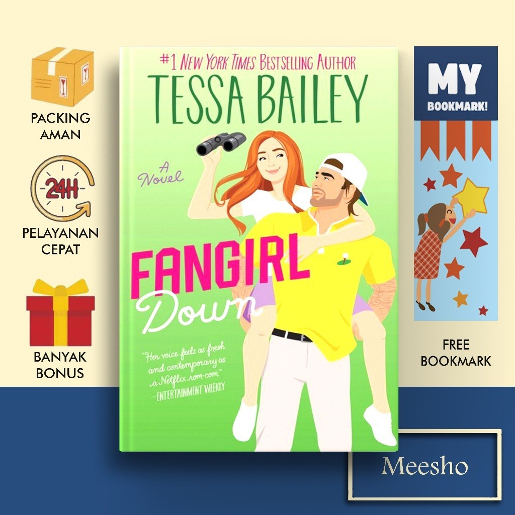 Jual Fangirl Down (Big Shots, #1) By Tessa Bailey ( English ) | Shopee ...