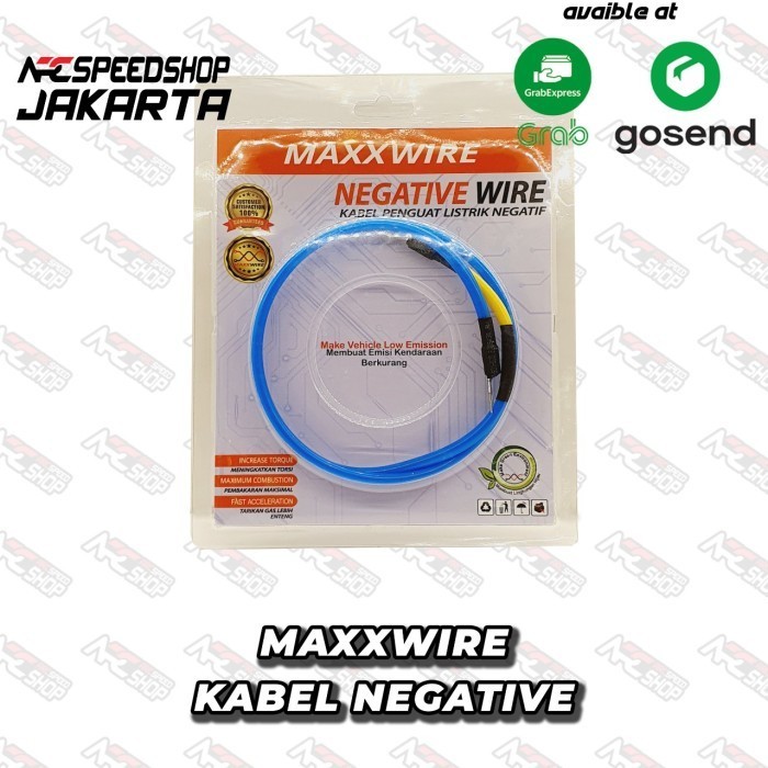 Jual MAXXWIRE KABEL SETAN GROUNDING AKI NEGATIF KABEL SETAN MAXXWIRE