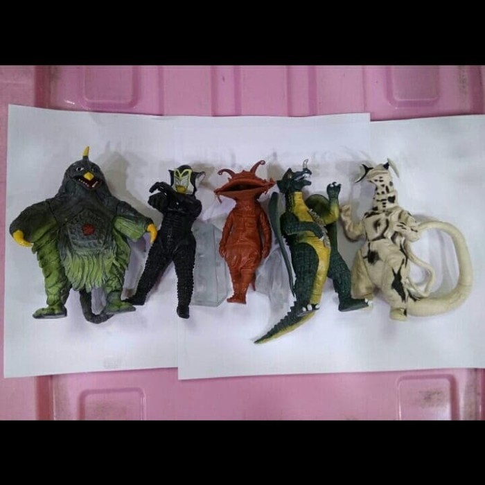 Jual Monster Ultraman Eleking Alien Mephilas Bemstar Chameleking Kaiju ...