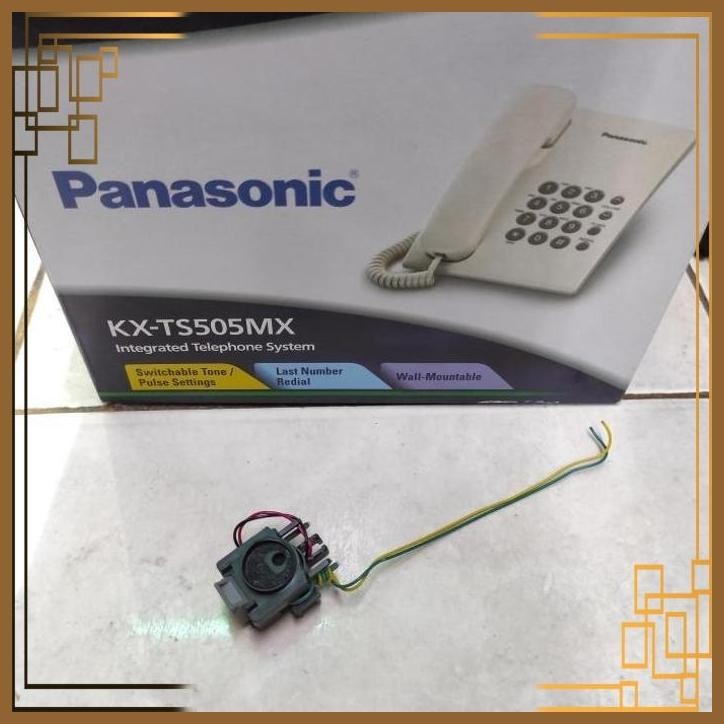 Jual [CKM] SOCKET MIC PANASONIC KX-TS 505MX TELEPON TELPON 505 MX BARU ...