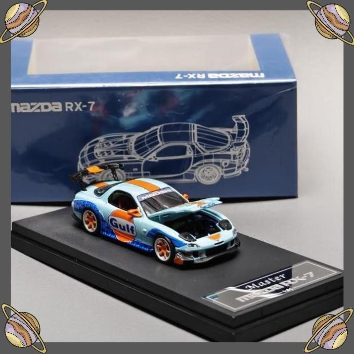 Jual [SCH] MASTER RX-7 RE AMEMIYA FD3S GT WING OPEN HOOD GULF SPECIAL ...