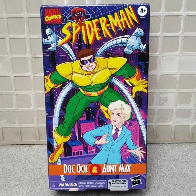Jual HASBRO MARVEL LEGENDS VHS 2-PACK DOC OCK & AUNT MAY DOCTOR OCTOPUS ...
