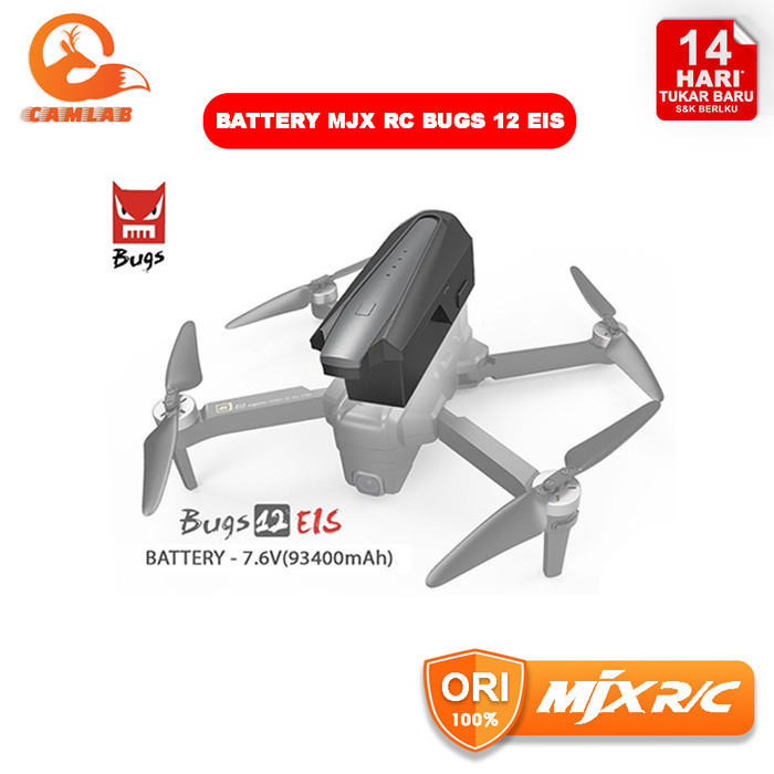 Jual MJX BUGS 12 EIS B12 BATTERY ORIGINAL | Shopee Indonesia