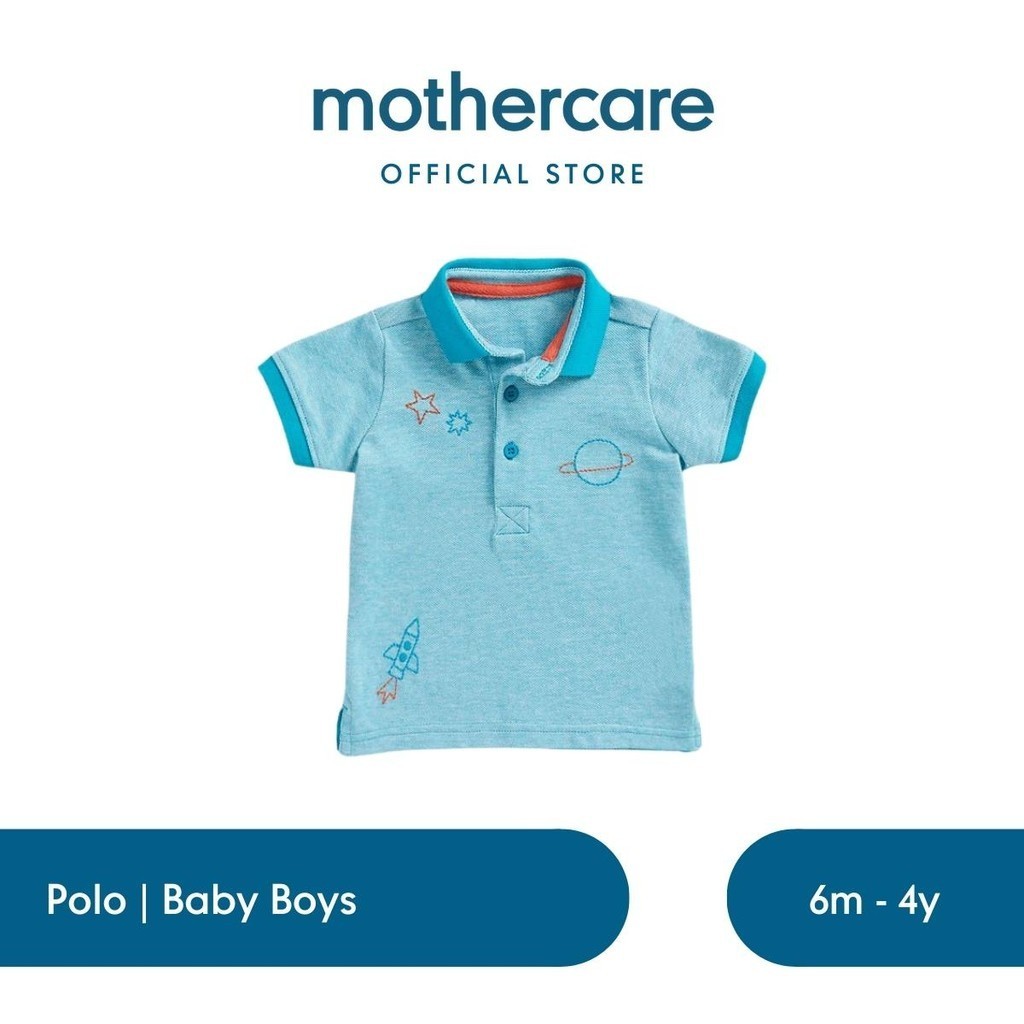 Mothercare Blue Lobster Polo Shirt