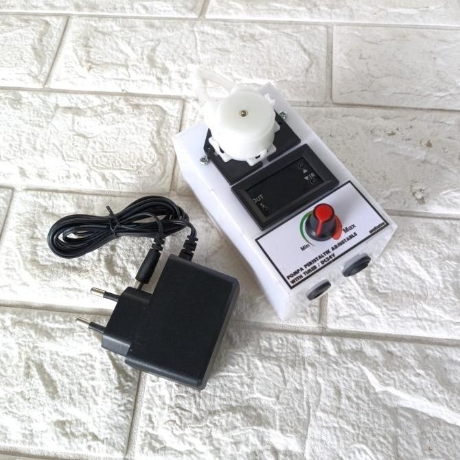 Jual pompa peristaltik peristaltic pump with timer otomatis 12v 24v ...
