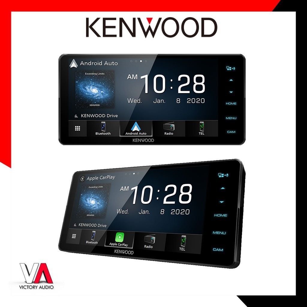 Jual Head Unit Double Din Kenwood DDX 820 WS AV Receiver 7 Inch WVGA ...
