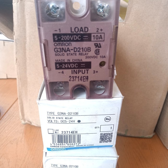 Relé Estado Sólido 25a 5 -24 Vdc Omron G3na-225b-utu Dc5-24 | Frete Grátis - Foto 4
