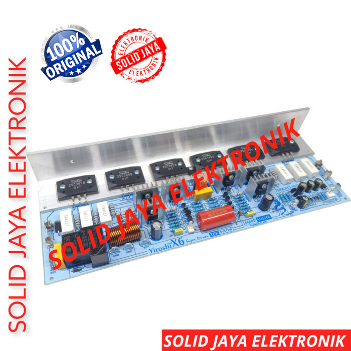 Jual Kit Power Yiroshi X6 750W Power Amplifier Yiroshi X 6 Tr - Sanken