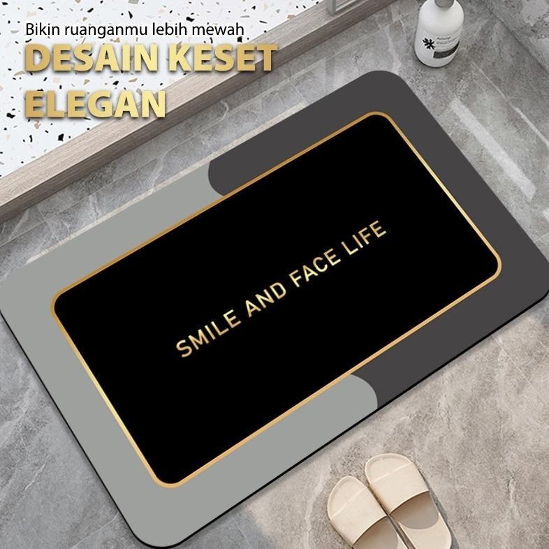 Jual Keset Lantai Kamar Mandi Aesthetic Ukuran 40Cm X 60Cm Keset Lantai