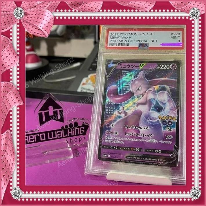 Jual [AWS] PSA 9 MEWTWO MEW TWO POKEMON GO PROMO JAPAN POKEMON GRADING CARD Shopee Indonesia