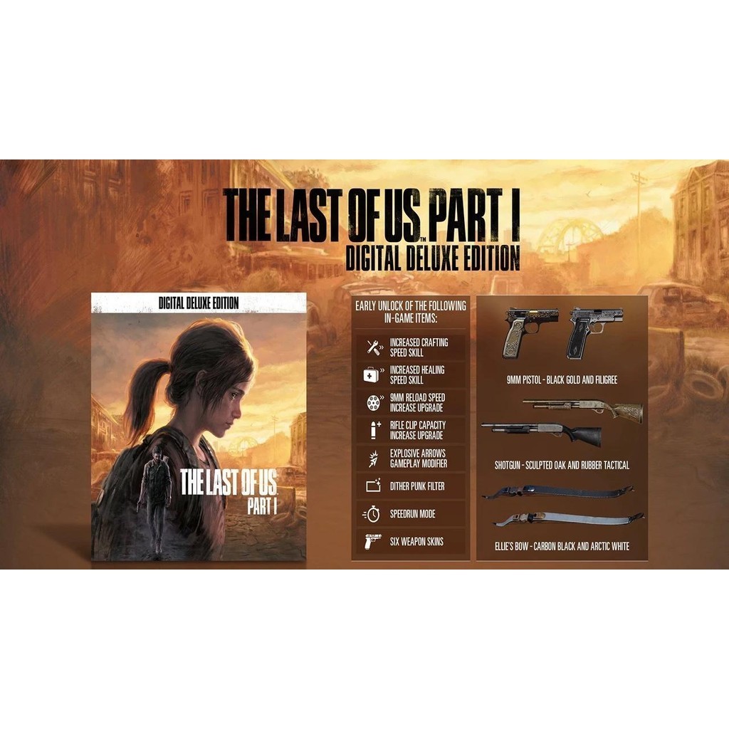 Jual The Last of Us: Part I - Digital Deluxe Edition PC Games | Shopee ...