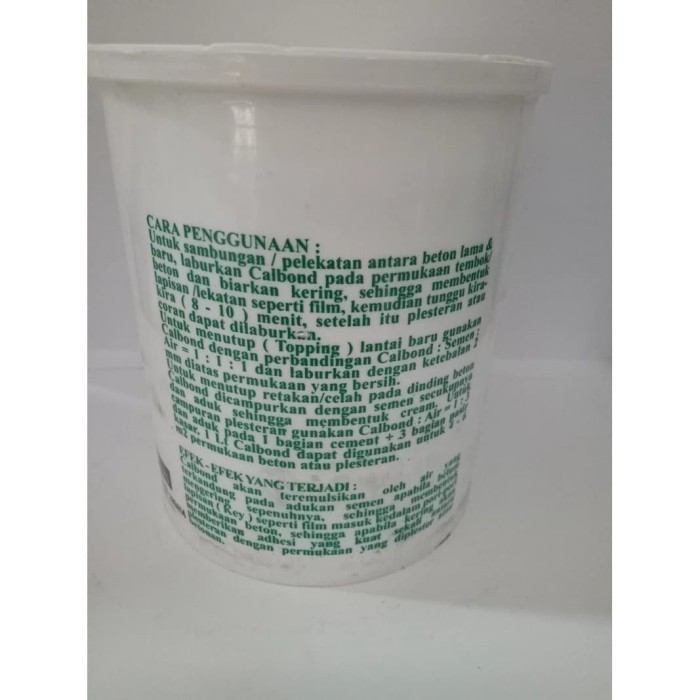 Jual CALBOND 1 KG U-STRON USTRON SUPER BONDING AGENT LEM BETON KALBON ...