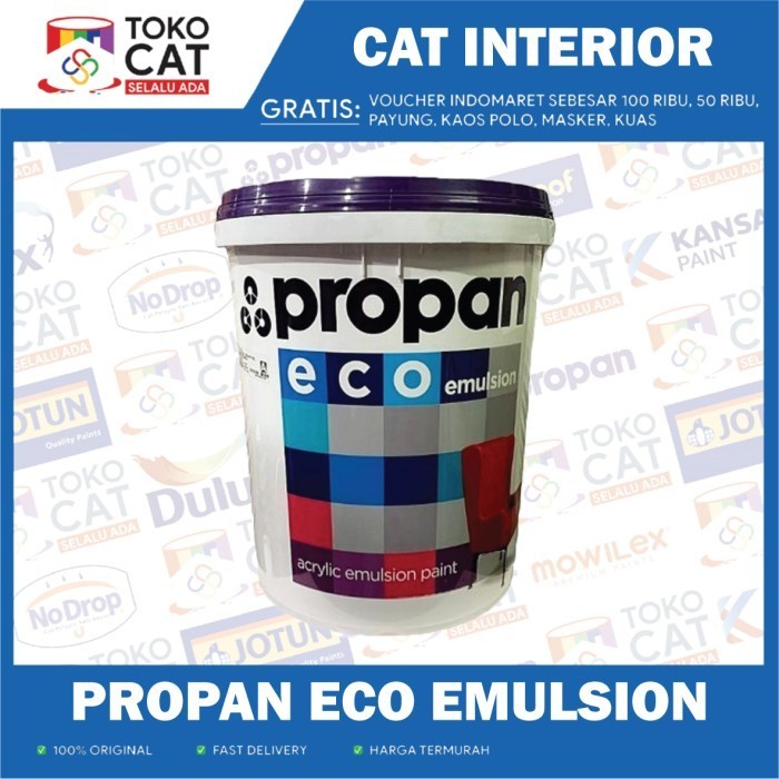 Jual Cat Tembok Interior Propan Eco Emulsion Tinting Bisa Request Warna 25 Kg Kemasan 1838