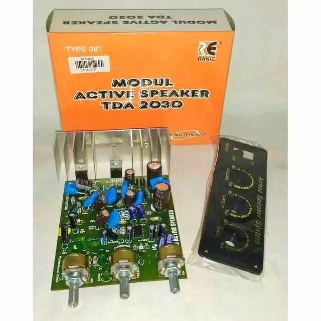 Jual Kit Aktif Speaker Stereo Tda 2030 Modul Aktif Speaker Stereo Tda