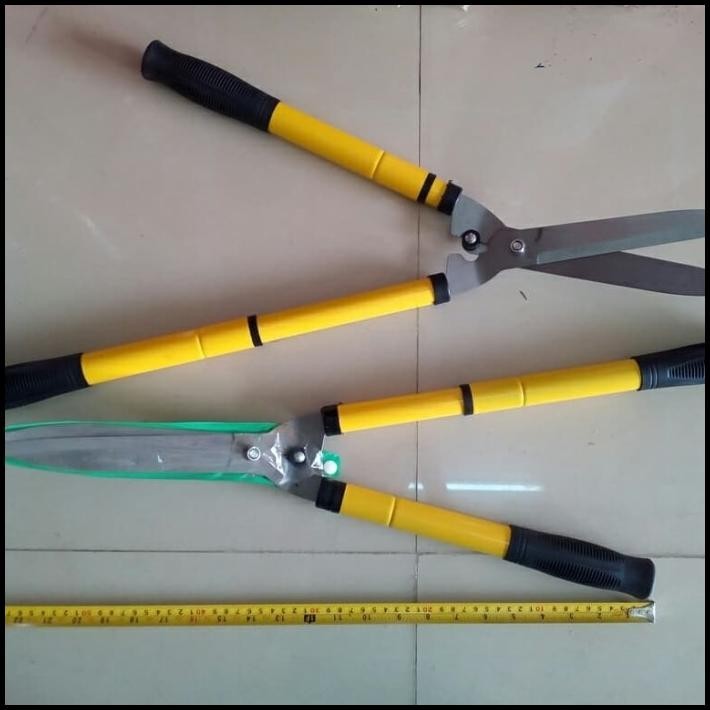 Jual GUNTING RUMPUT TELESKOPIK BODY BESI HANDLE COVER KARET GUNTING ...