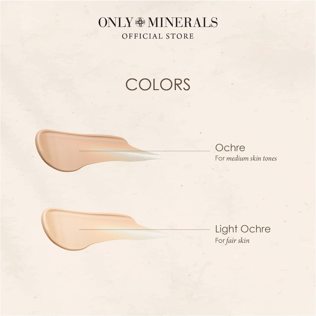 Jual Only Minerals Premium Foundation - 100% Mineral Diamond Powder ...