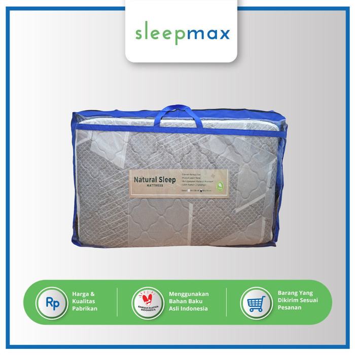 Jual Kasur Lipat Lantai Kain Spring Bed Sleepmax | Shopee Indonesia