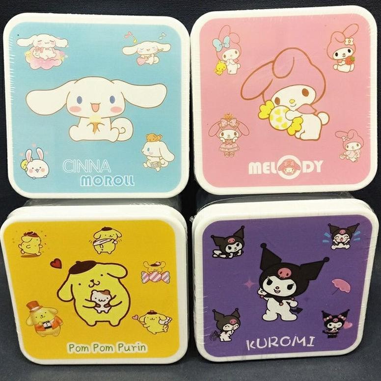 Jual ad-532 4pcs Kotak Makan Sanrio Snack Box Cinnamoroll Container ...