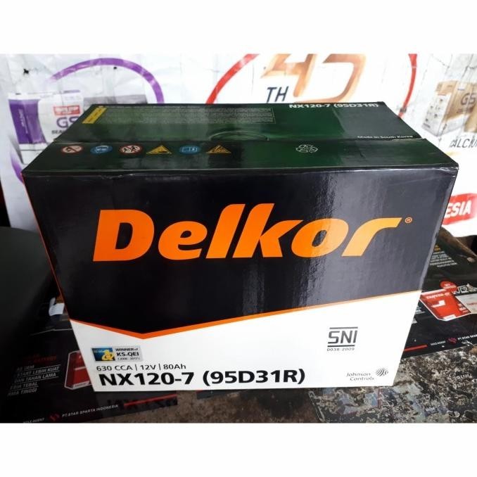 Jual HARGA DISC - AKI DELKOR NX120-7 12V, 80AH FORD RANGER, FORD