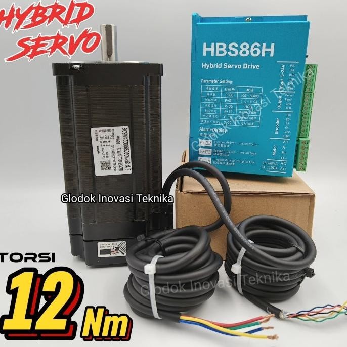 Jual Hybrid Servo Stepper Motor Driver Nema34 Nema 34 Closed Loop ...