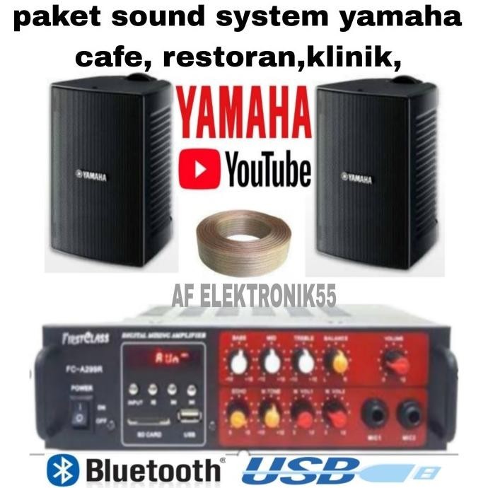 Jual Jual Paket Sound System Yamaha Cafe Atau Restoran Kantor Unit