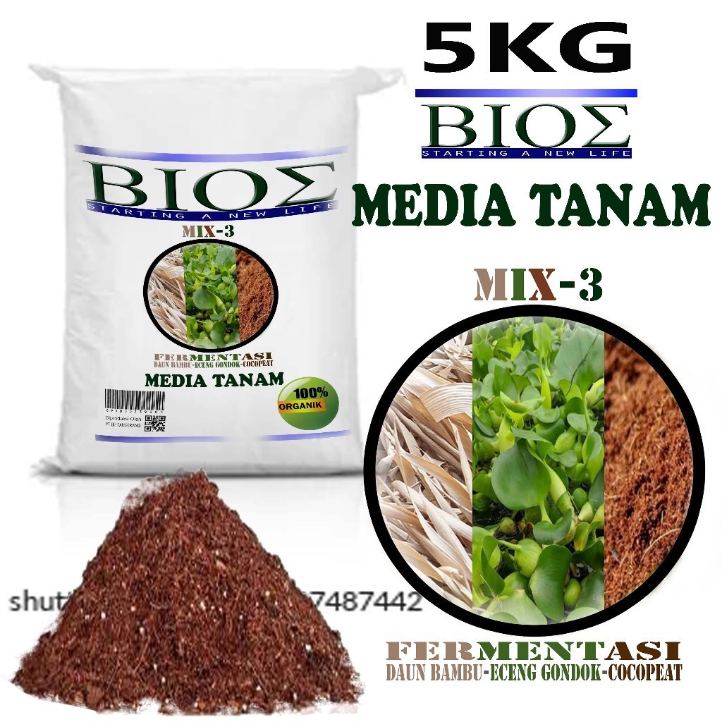 Media tanam subur 5kg permentasi trichoderma sp BB4BP72