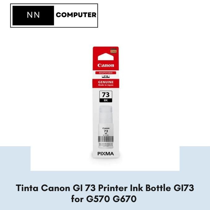 Jual Tinta Canon Gi 73 Printer Ink Bottle Gi73 For G570 G670 Kualitas ...