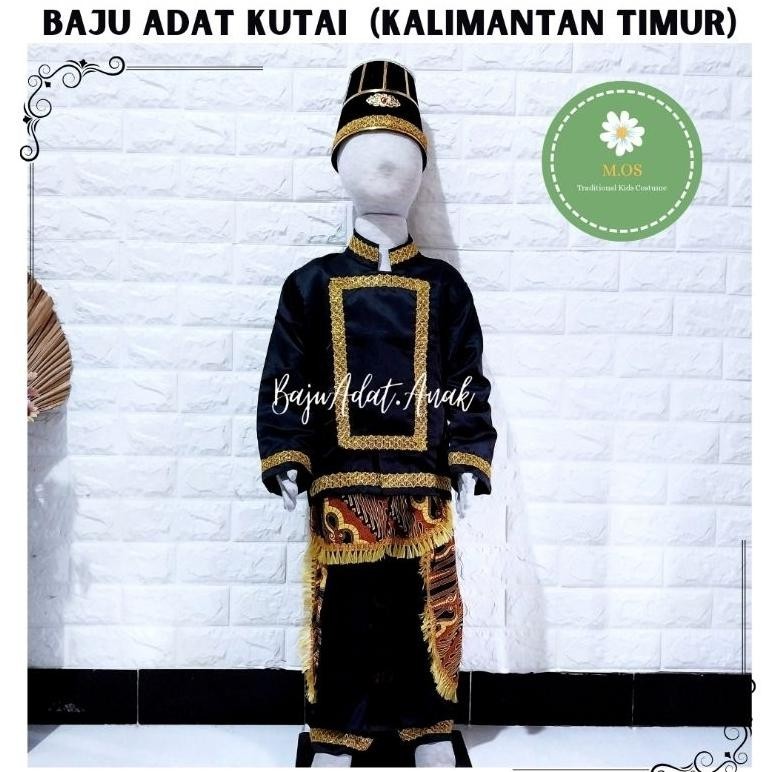 Jual Eh76 Baju Adat Kutai Anak Laki-Laki | Baju Kustin Adat Kutai ...