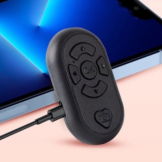 Jual OST Remote Bluetooth Selfie V1 Remot Shutter Wireless V2 ...