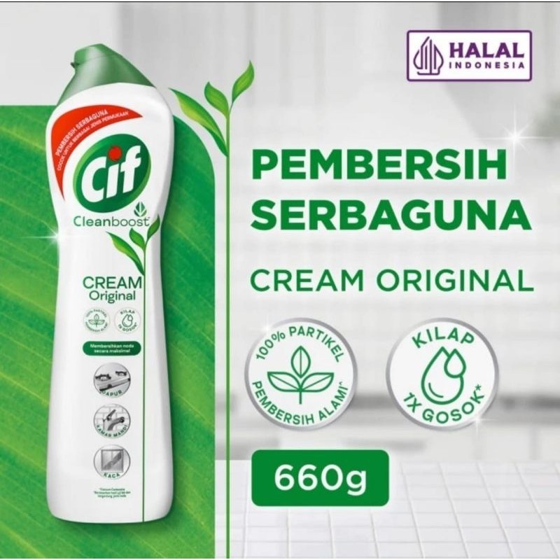 Jual CIF CleanBoost Cream Original 660g | Shopee Indonesia