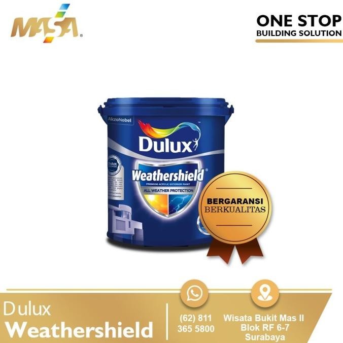 Jual Cat Tembok Luar Murah Dulux Weathershield 2 5 Ltr Mixing