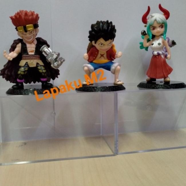 Jual Wcf One Piece Luffy Oden Law Nami One Piece Wano Arc Action Figure ...