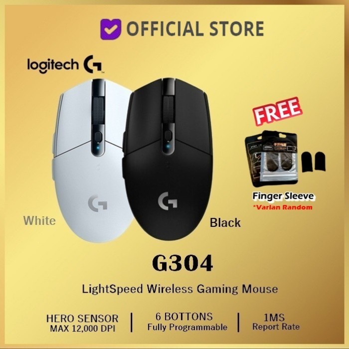 Jual Logitech G304 Lightspeed Wireless Mouse - Logitech G-304 | Shopee ...