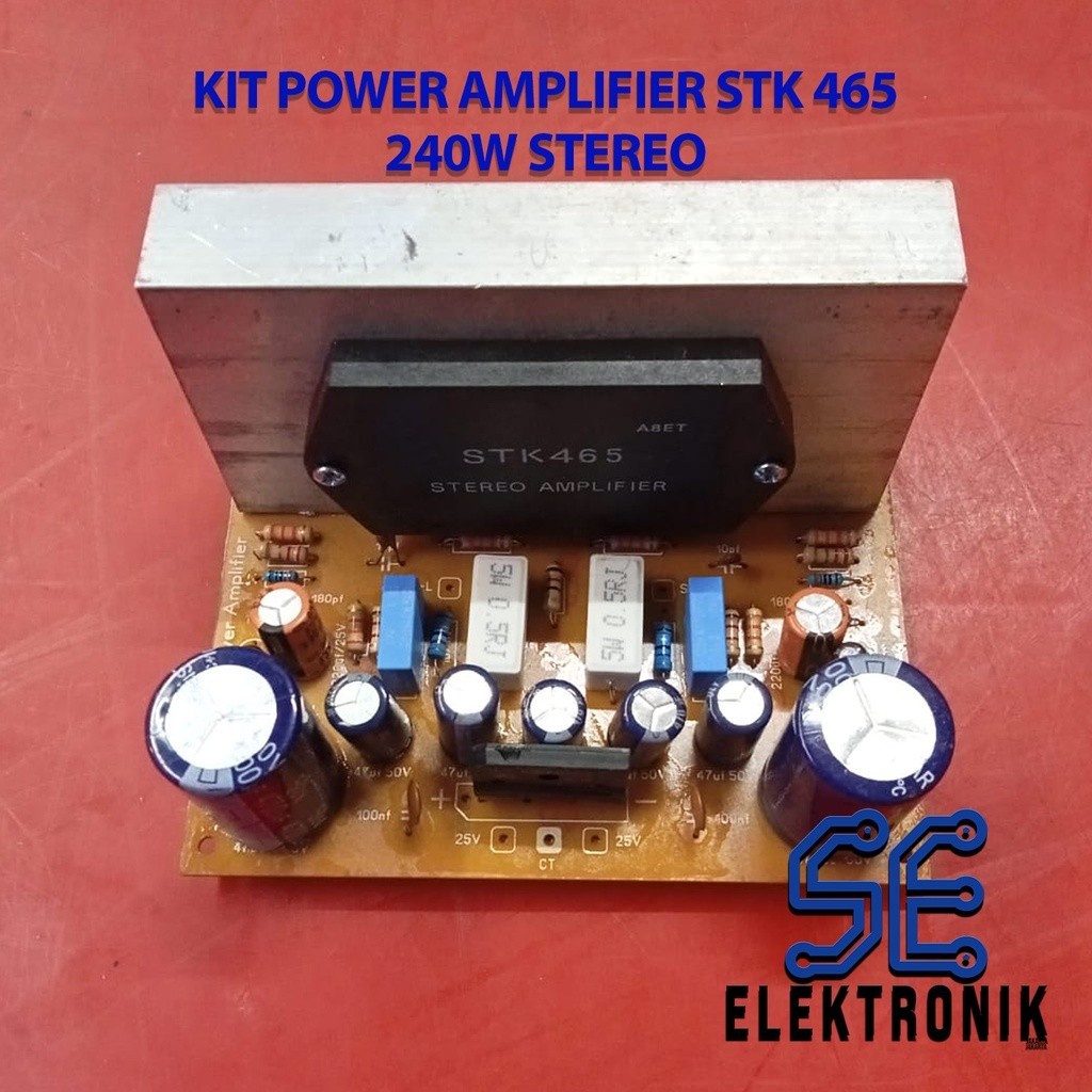Jual Kit Power Amplifier Stk 459 - 465 Stereo 240 W | Shopee Indonesia