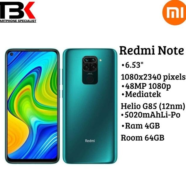 Jual Xiaomi Redmi Note 9 4/64Gb Ori Second | Shopee Indonesia