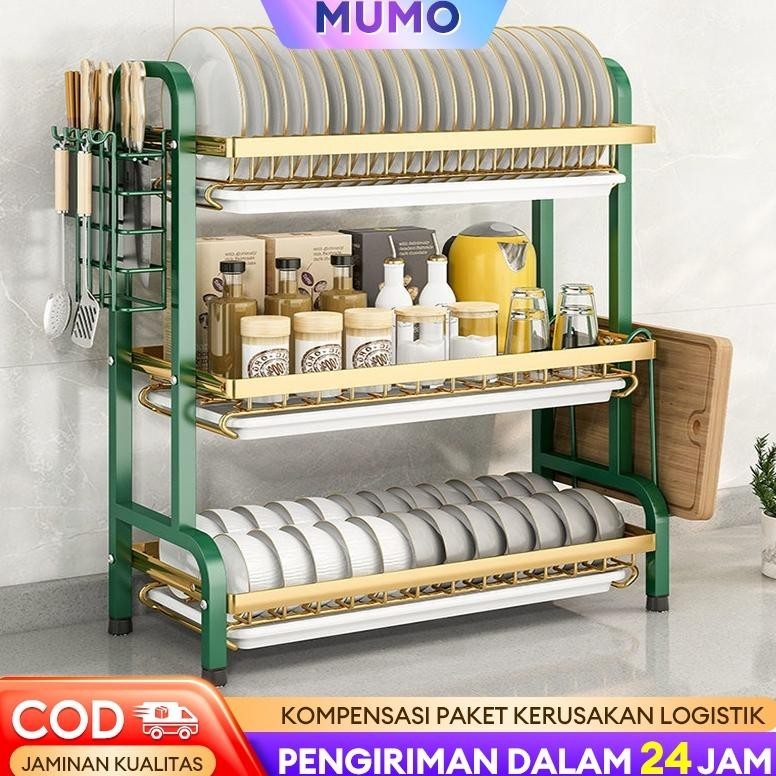 Jual Rak Pengering Piring Rak Piring Wastafel Rak Piring Stainless ...