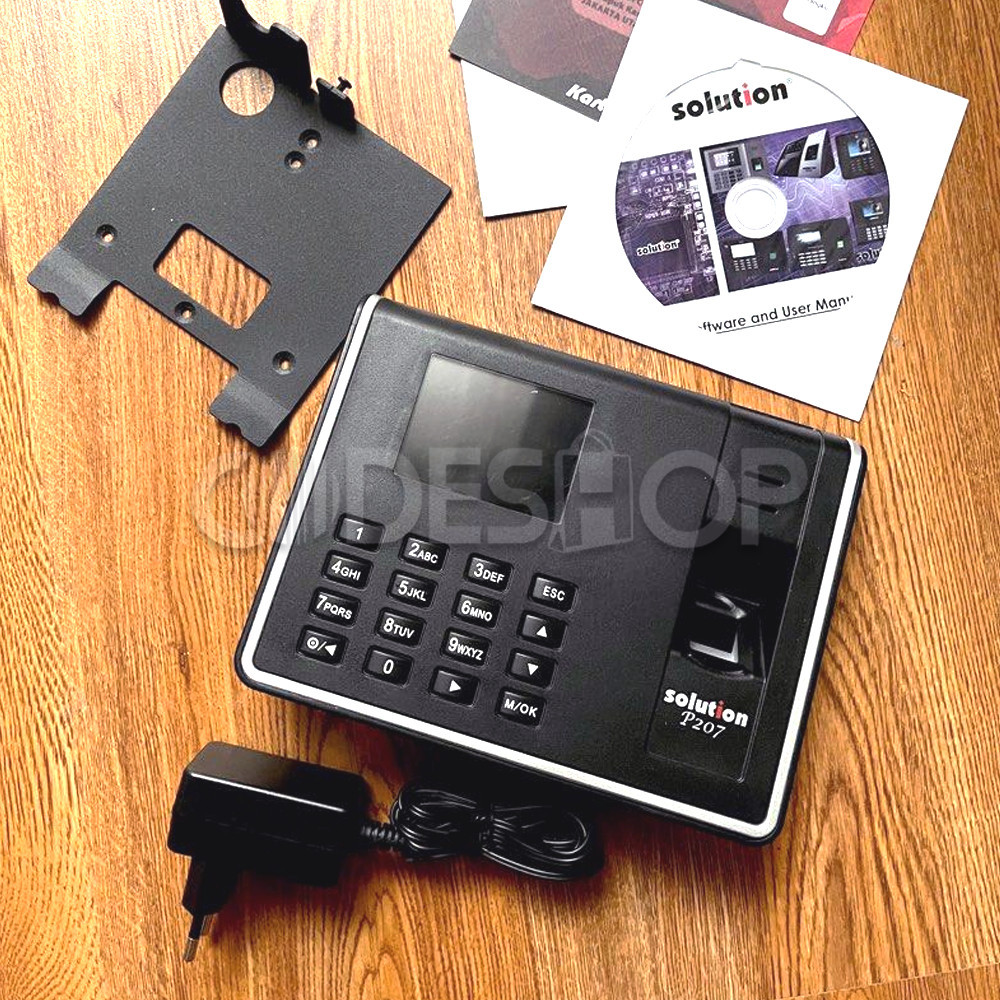 Jual Solution P207 Mesin Absensi Sidik Jari Fingerprint | Shopee Indonesia