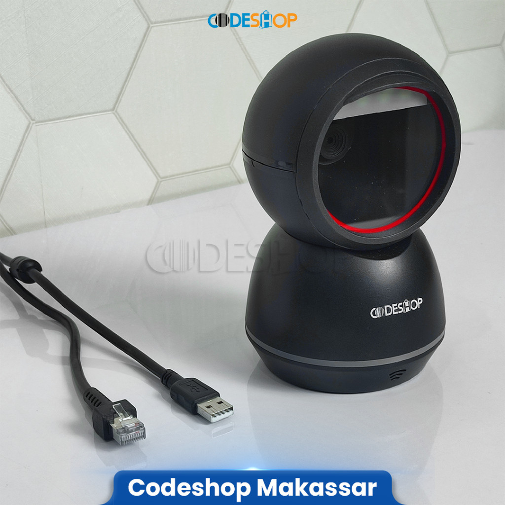 Jual Scanner Barcode 2D & 1D CODESHOP CD-680 Imager 2 Dimensi USB Auto ...