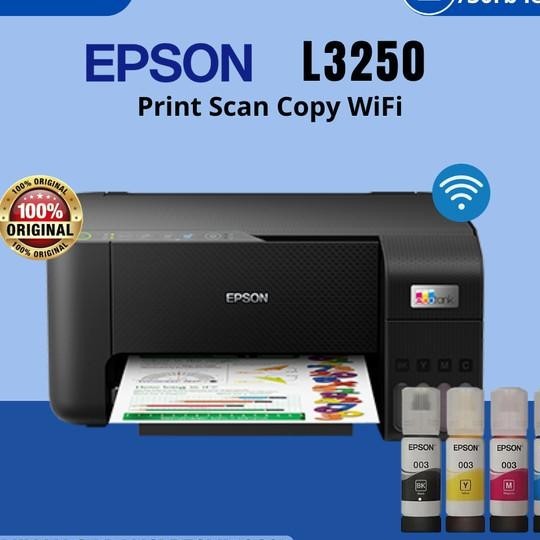 Jual Printer Epson Ecotank L3250 A4+ Wifi Print Scan Copy Garansi Res ...