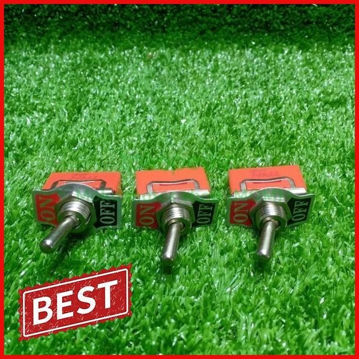 Jual [MKJ] SAKELAR SWITCH ON OFF LAMPU MOBIL/MOTOR UNIVERSAL 12V HARGA ...