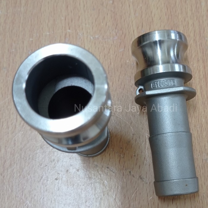 Jual Camlock / Quick Coupling Stainless 316 Type E 1 1/4 " Inchi E 125 ...