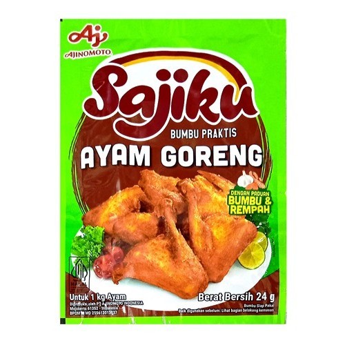 Jual S06894 SAJIKU BUMBU RACIK AYAM GORENG 24GR SACHET MAJU BERSAMA ...
